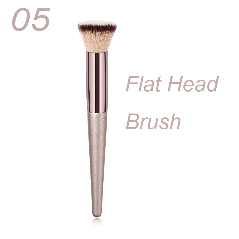 1 шт. Профессиональная Кисть для макияжа с деревянной ручкой лица основы бровей