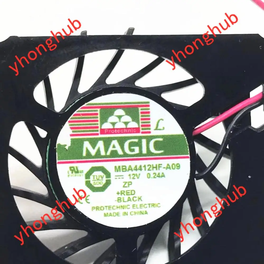 Волшебная MBA4412HF A09 DC 12V 0.24A 2 провод сервер выполненные Вентилятор
