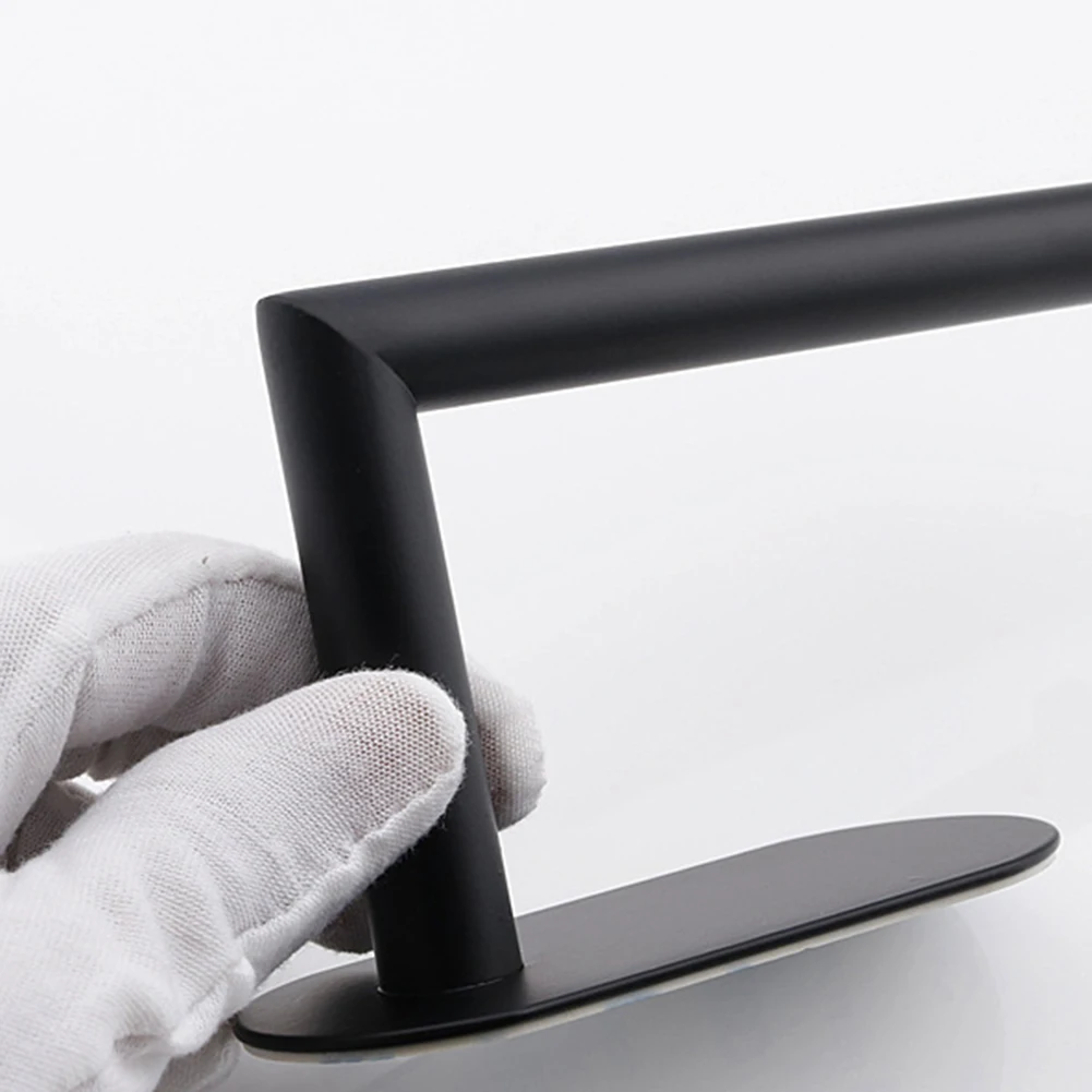 

Black Toilet Paper Holder Wall Mount Tissue Roll Hanger Stainless Steel Bathroom Tissue Towel Rack Holders Bathroom Accessories
