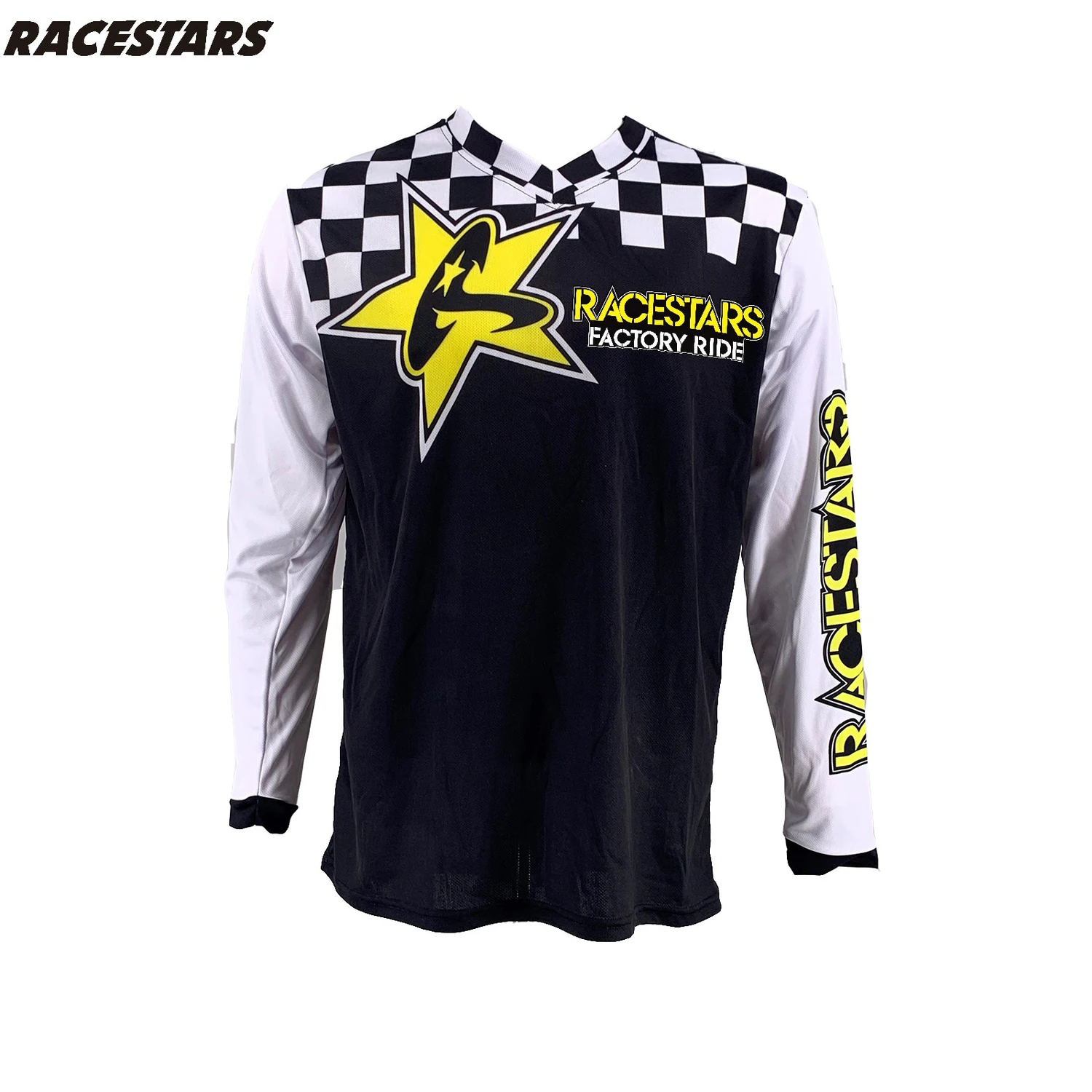 Футболка для мотокросса RACESTAR 2020 горнолыжная майка Ropa MTB MX горный велосипед DH