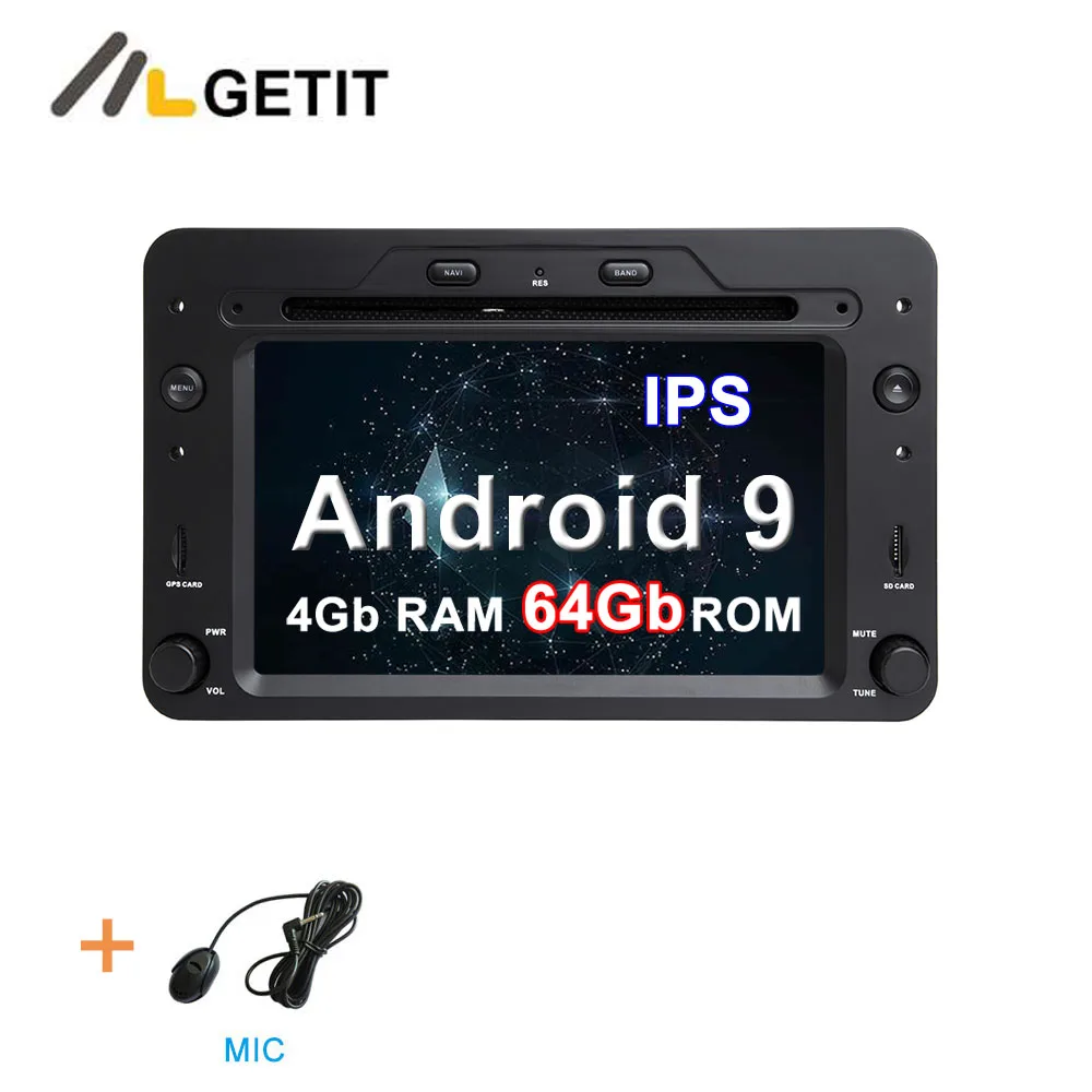 4G-RAM 64G-ROM DSP 64G Автомобильный DVD стерео Мультимедиа Радио Android 10 для Alfa Romeo Spider Alfa Romeo 159 Brera 159 Sportwagon - Цвет: 4G-RAM 64G-ROM
