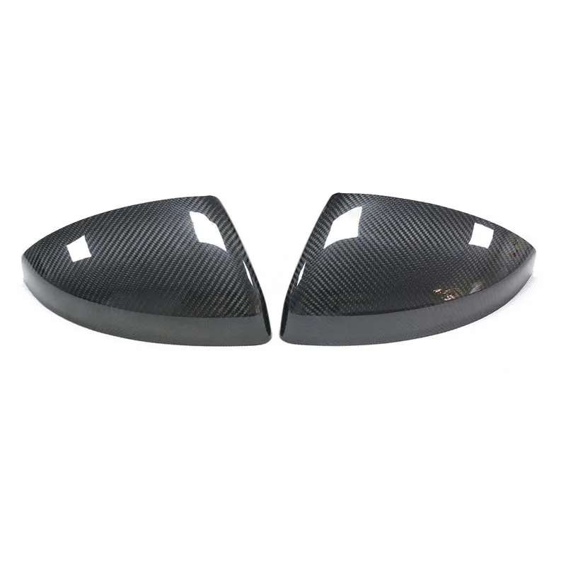 Накладки на боковые зеркала заднего вида из углеродного волокна для Audi TT R8 2016-2021, автомобильные аксессуары