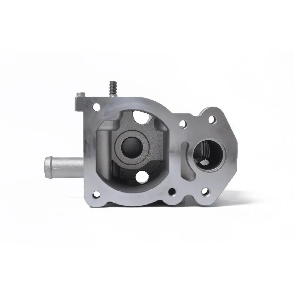 Алюминиевая крышка корпуса термостата охлаждения двигателя автомобиля + датчик