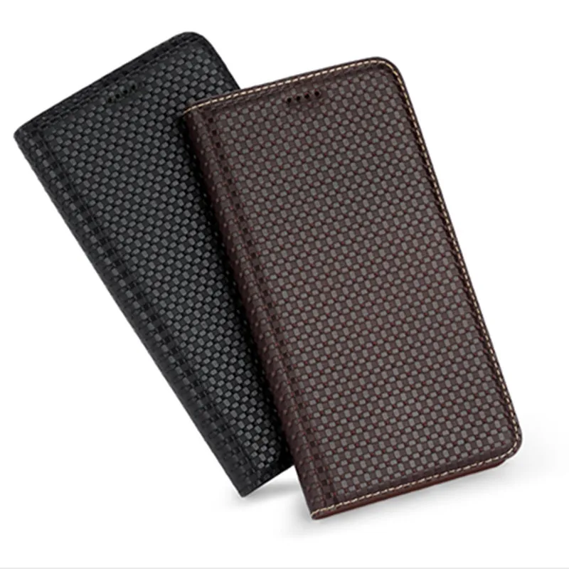 

Top Grade Cowhide Genuine Leather Magnetic Phone Case For Huawei P30 Lite/Huawei P30 Pro/Huawei P30 Holster Coque Card Slot Capa