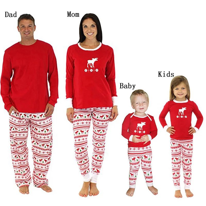 Одежда для родителей и ребенка осенние свитера всей семьи Одинаковая одежда