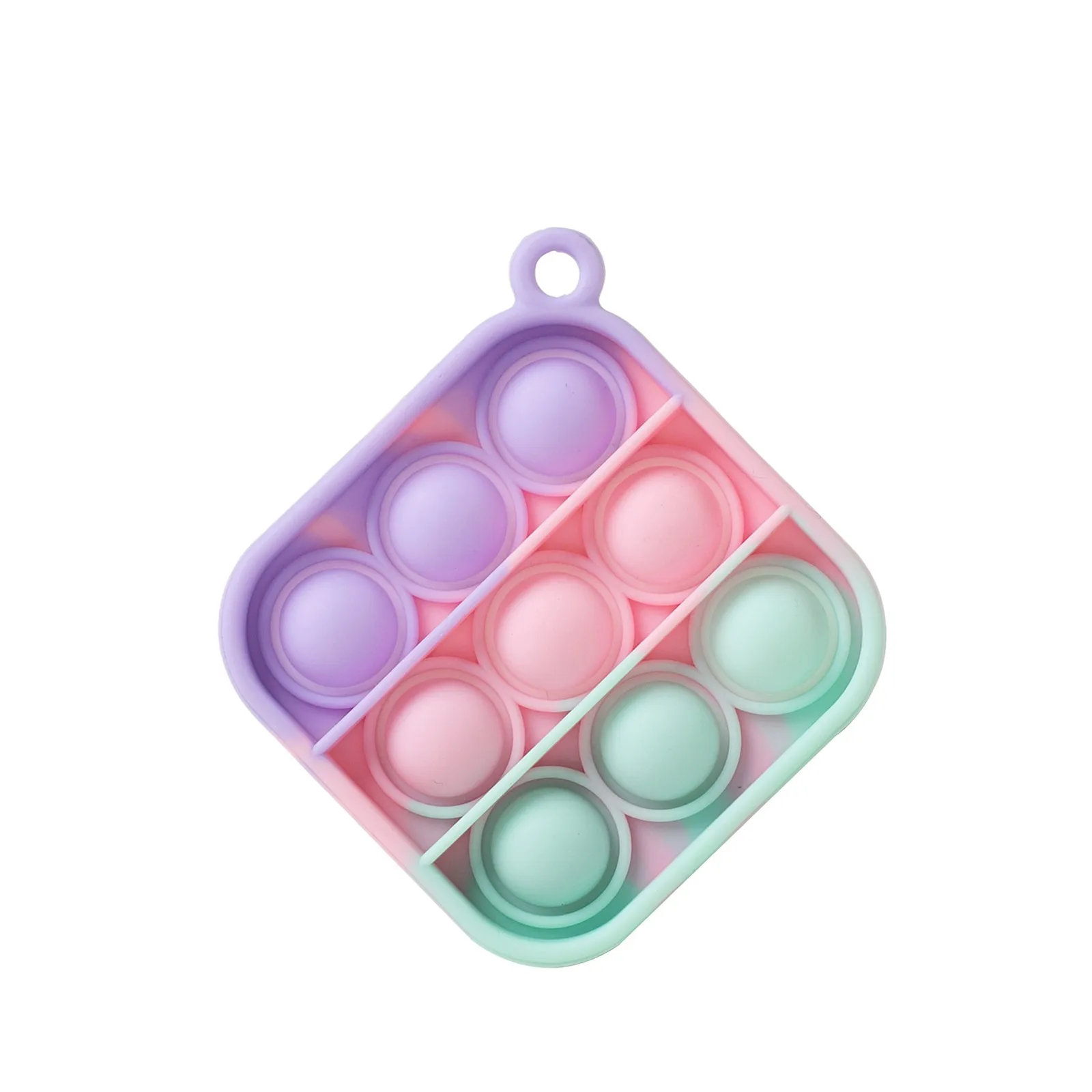 

Pop-It Antistress Mini Stress Relief Office Toys Autistic Simpl Dimmer Children Squishy Holiday Fidget Toys Kit Key Ring