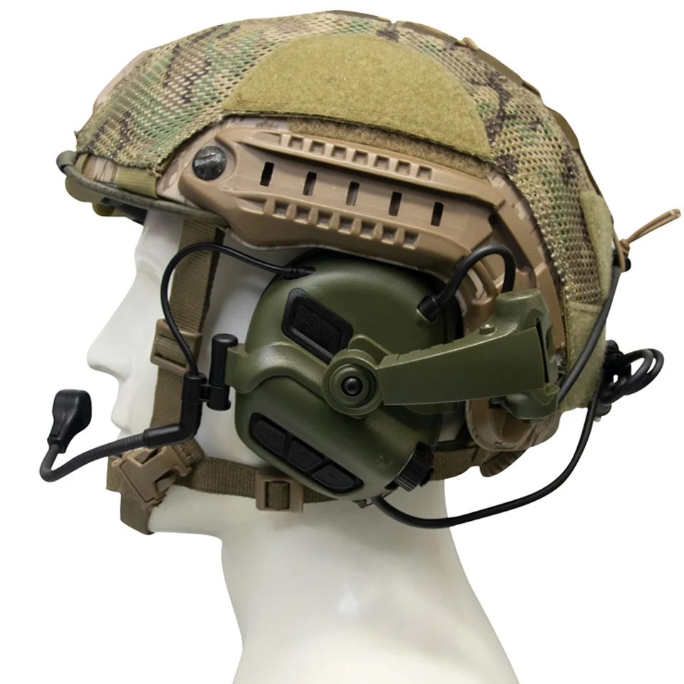 EARMOR РСК Тактический гарнитуры M32X-Mark3 MilPro Связь электронные противошумные мульти