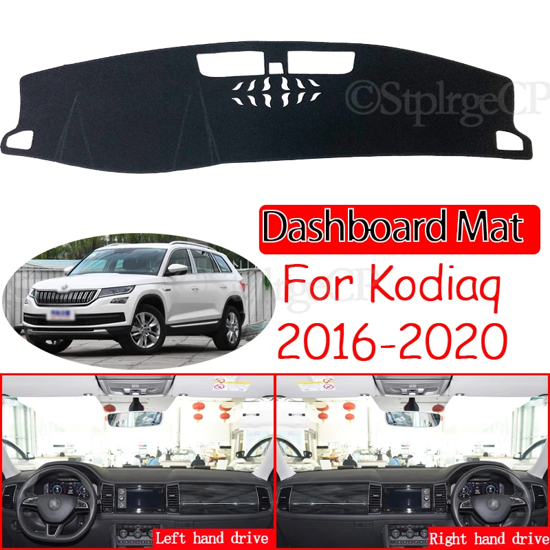 

for Skoda Kodiaq 2016 2017 2018 2019 2020 Anti-Slip Mat Dashboard Cover Pad Sunshade Dashmat Protect Carpet Anti-UV Accessories