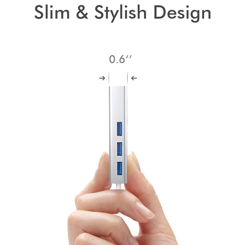 Ethernet-адаптер EDUP USB C к гигабитному порту с концентратором 3 0 проводной сетевой