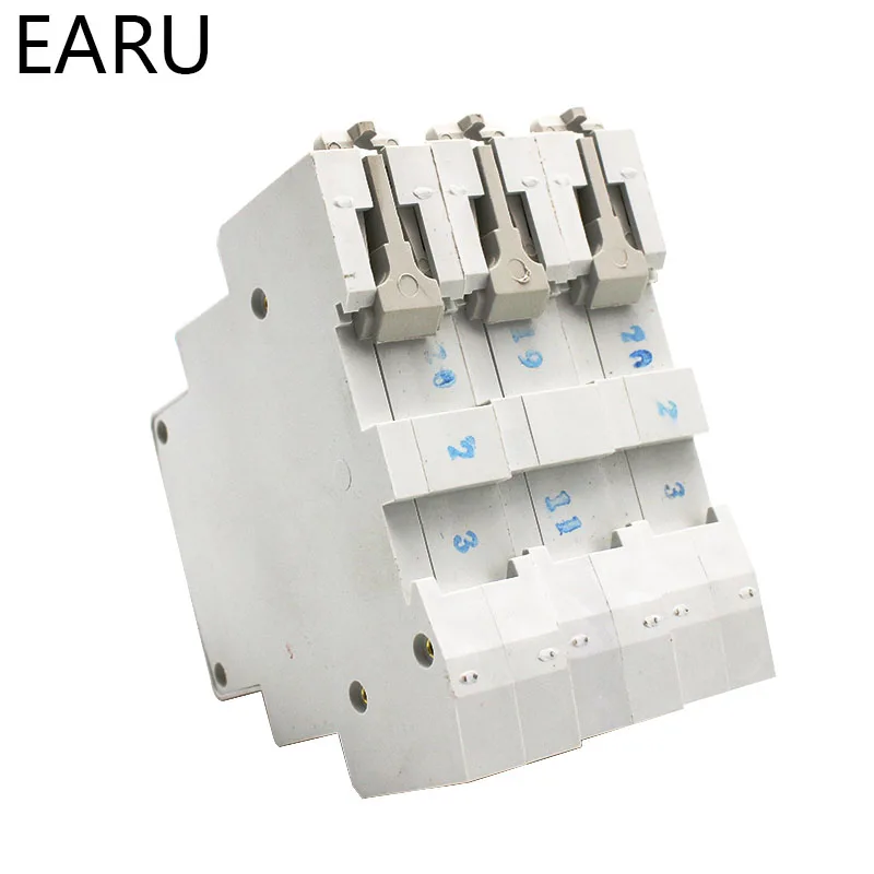 Американская классификация проводов 2р 16A 20A 25A 1NO 1NC 2NO 2NC AC 220V 230V 50/60HZ Din рейка
