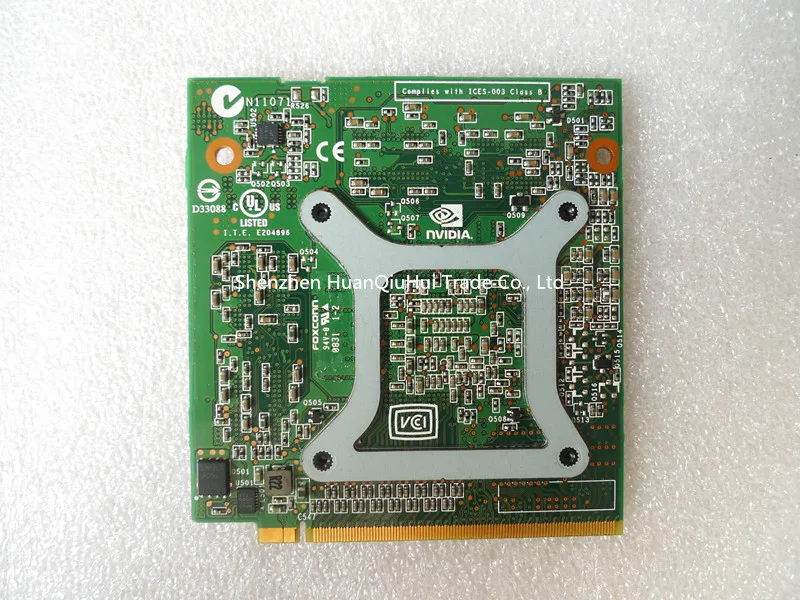 Фото 100% новая карта VGA 9600M GT MXM II, DDR2,512 МБ G96-630-A1 VG.9PG06.006 №2