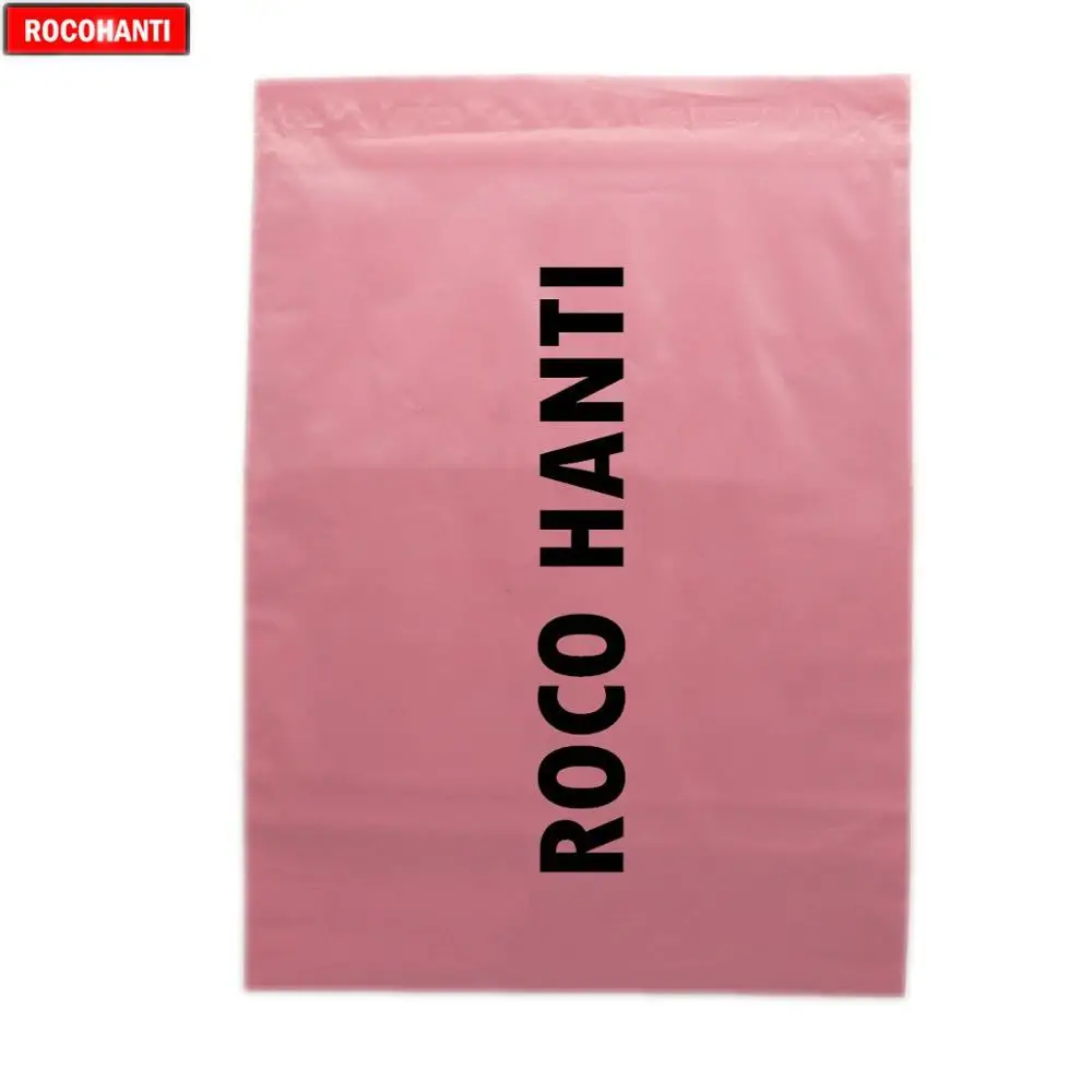 100x изготовленный на заказ логос напечатал детский розовый цвет ранцы почтовые