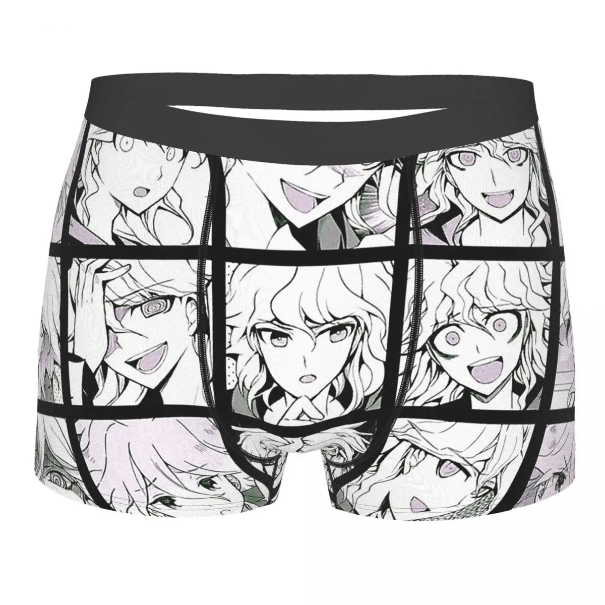 Мужские трусы с принтом из игры Nagito манга Danganronpa Makoto Monokuma Komaru Kaede|Мужские боксеры| |