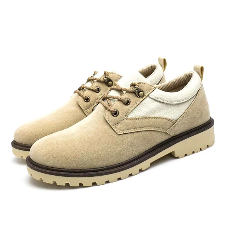 Мужская повседневная кожаная обувь CPI удобная износостойкая рабочая дышащая