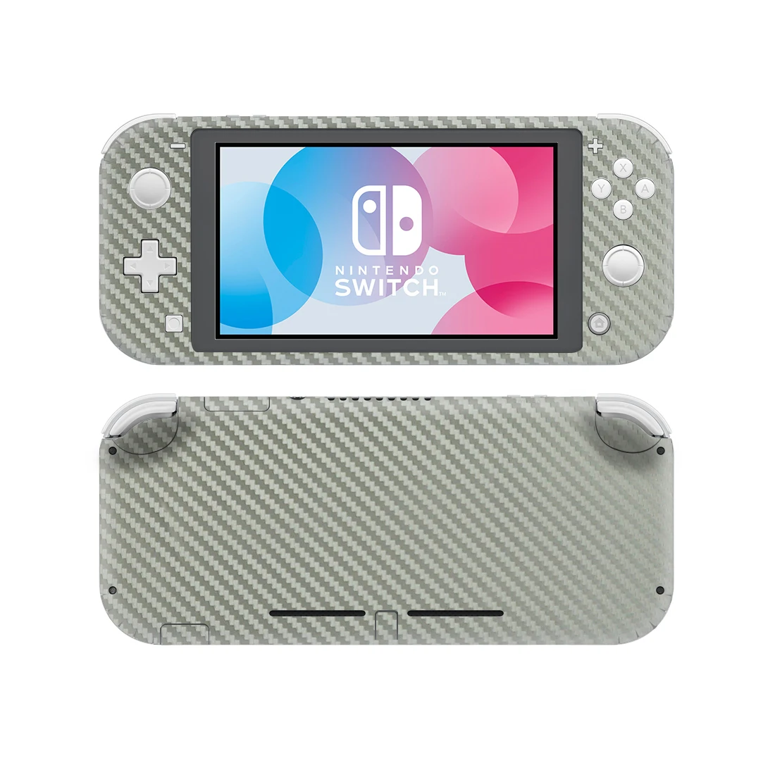 Стильная виниловая наклейка из углеродного волокна для Nintendo Switch Lite NSL защитная
