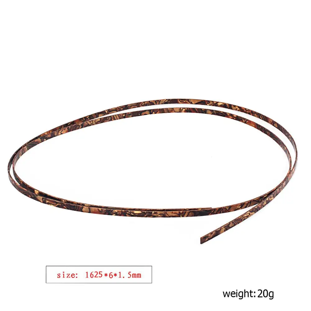 Целлюлоидная гитарная связывающая инкрустация тела проект продувка полосы 1625*6*1