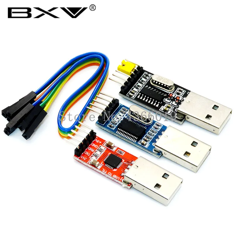 3 шт./лот = 1 шт. PL2303HX + CP2102 CH340G USB к TTL UART модуль PL2303|Регуляторы напряж./стабилизаторы|