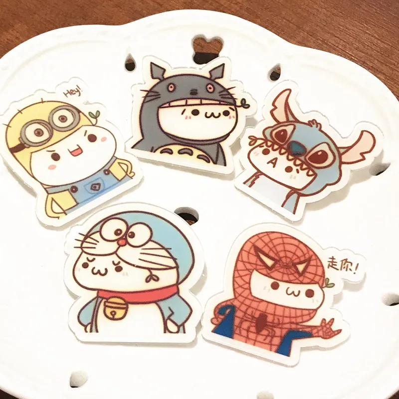 Набор из 5 предметов с изображением единорога милый мини-значок животных