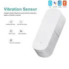 Умная Система безопасности Tuya Zigbee с вибродатчиком, работает с приложением Alexa Google Home Smartlife