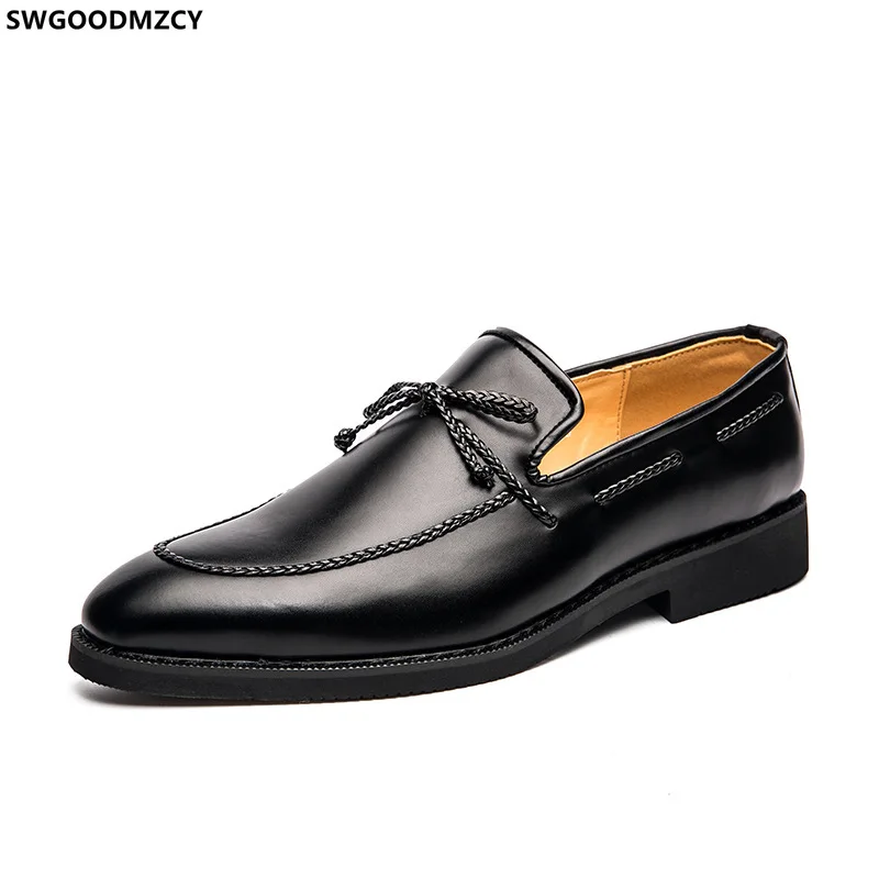 

Formal Loafers Men Shoes Leather From Italy Suit Shoes for Men Office 2023 Black Dress Shoes Men Sapato Social Masculino Sapato