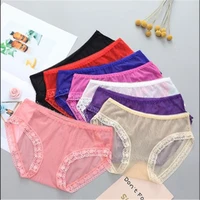 womens underwear see through lingerie mesh briefs lace panties knickers