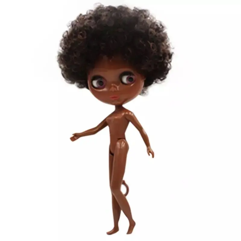 

Blyth Doll, Customized 1/6 BJD Dolls With Black Skin , Special Price Toy Gift