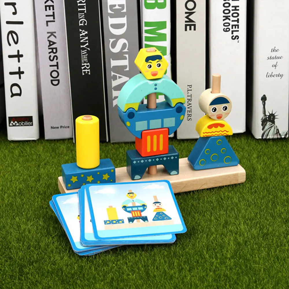 Детские строительные блоки DIY укладки высокие Дети Сборка игрушки|Блочные