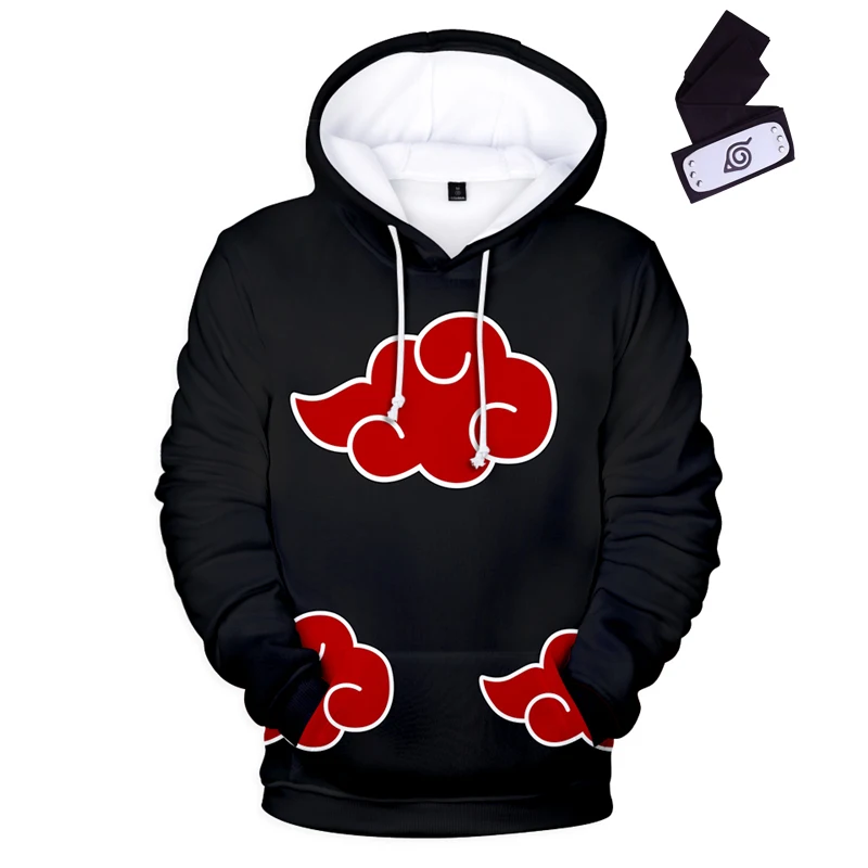 

Anime Hoodies Men Women Anime Clothes Streetwear Sweatshirt Cartoon Leisure Akatsuki Cosplay Harajuku jacket Coat Tops pullover