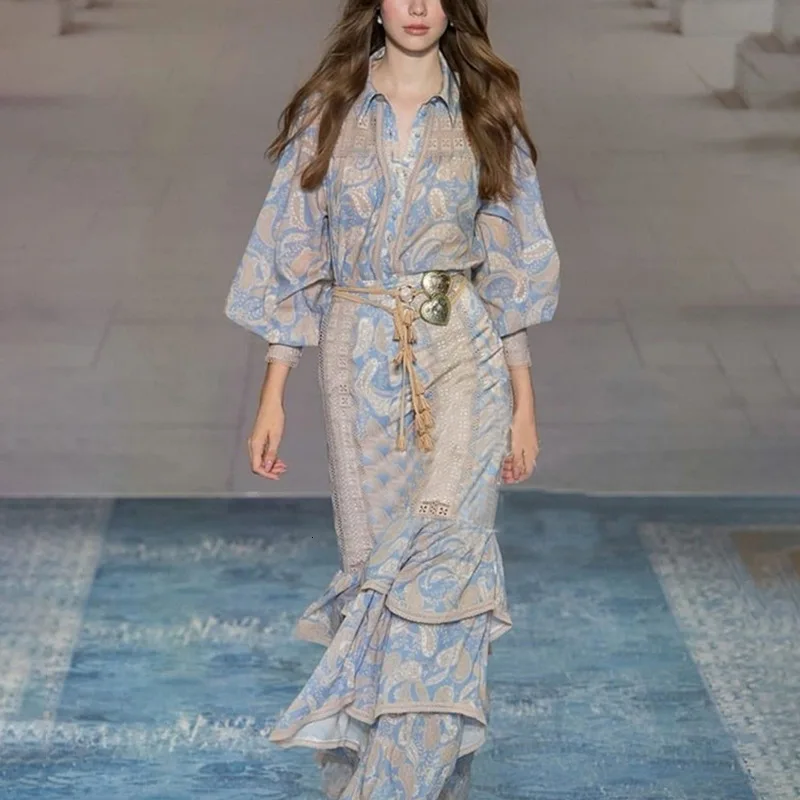 Женский комплект из двух предметов цветочный принт рукав-фонарик блузка рубашка