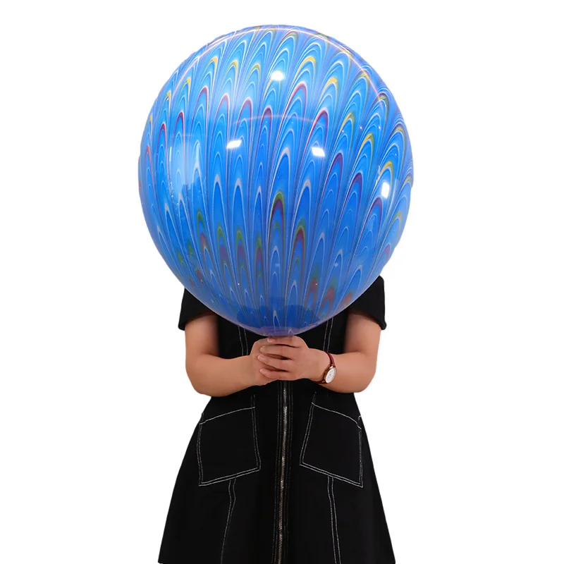 

Павлин латексные шары мрамор 18 дюймов Агат оптовая продажа горячая Распродажа зеленые утолщенные Свадебные праздничные украшения