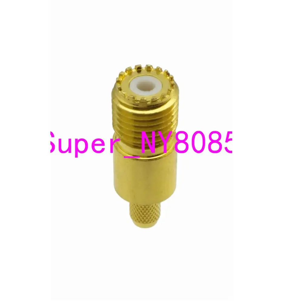 Мини UHF miniUHF гнездо обжимной RG58 LMR195 RG142 RG400 Кабельный разъем | Обустройство дома