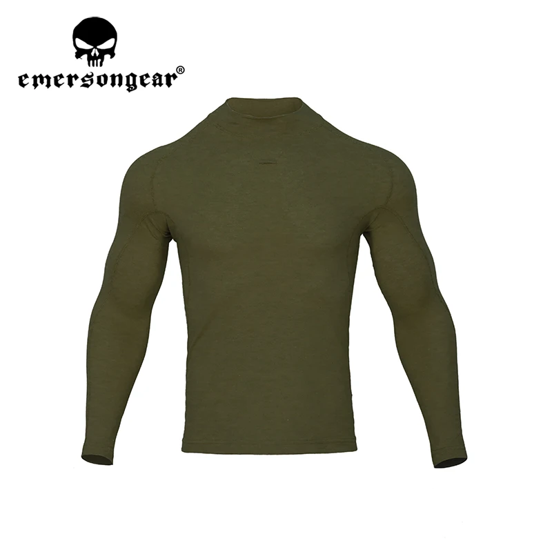 Emersongear-camisetas de manga larga de entrenamiento de rana Marsh, Camiseta deportiva de uso diario, táctica, gimnasio de combate, serie Blue Label