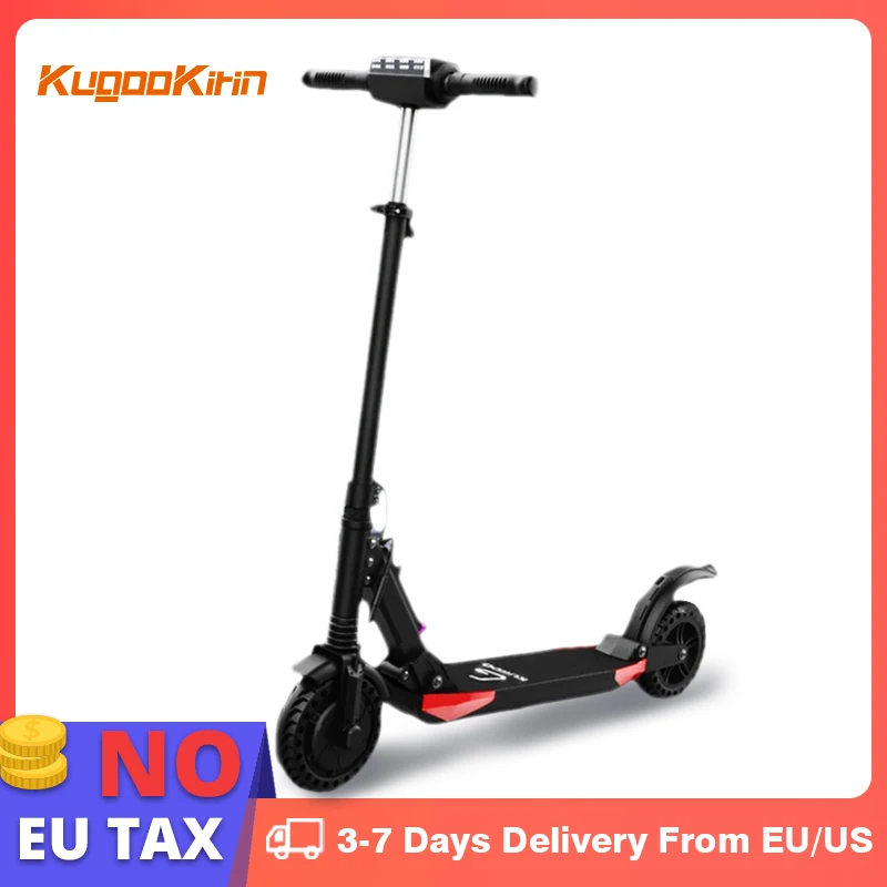 

Kugoo S1 Pro Electric Scooter Adult Electric Kick Scooters 30KM Range E Scooter 30KMH 350W Powerful Foldable Step Skateboard