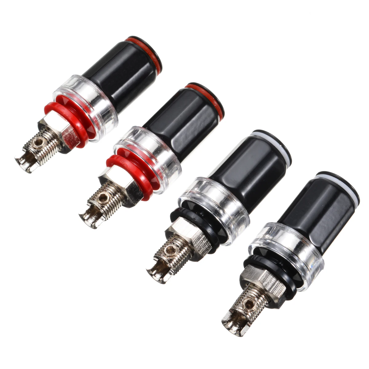 Новинка 4 шт. аудиоразъем с родиевым покрытием Hi-Fi усилитель клемма динамика