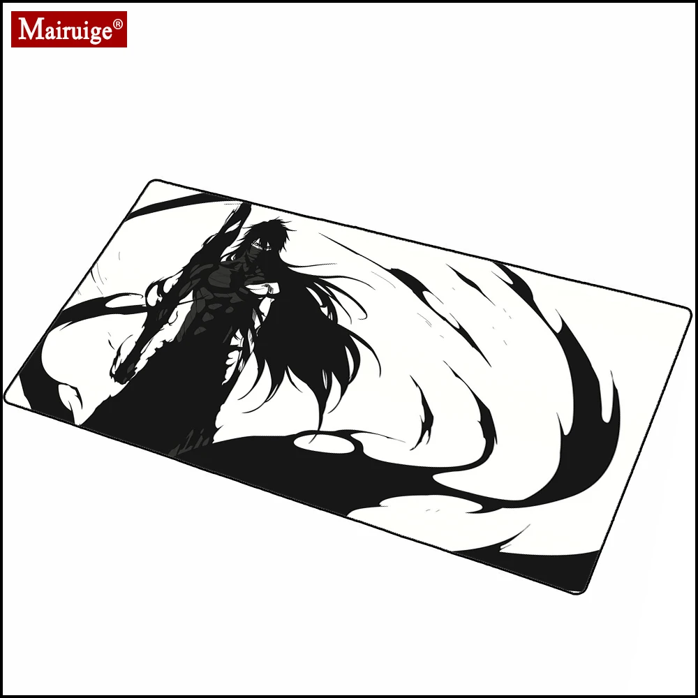 

Anime Kurosaki Ichigo Mouse Pad XXL 3mm DIY Custom Persona Best Game Mat Large Game Logo Mousepad 60x30cm Gaming 900x400mm