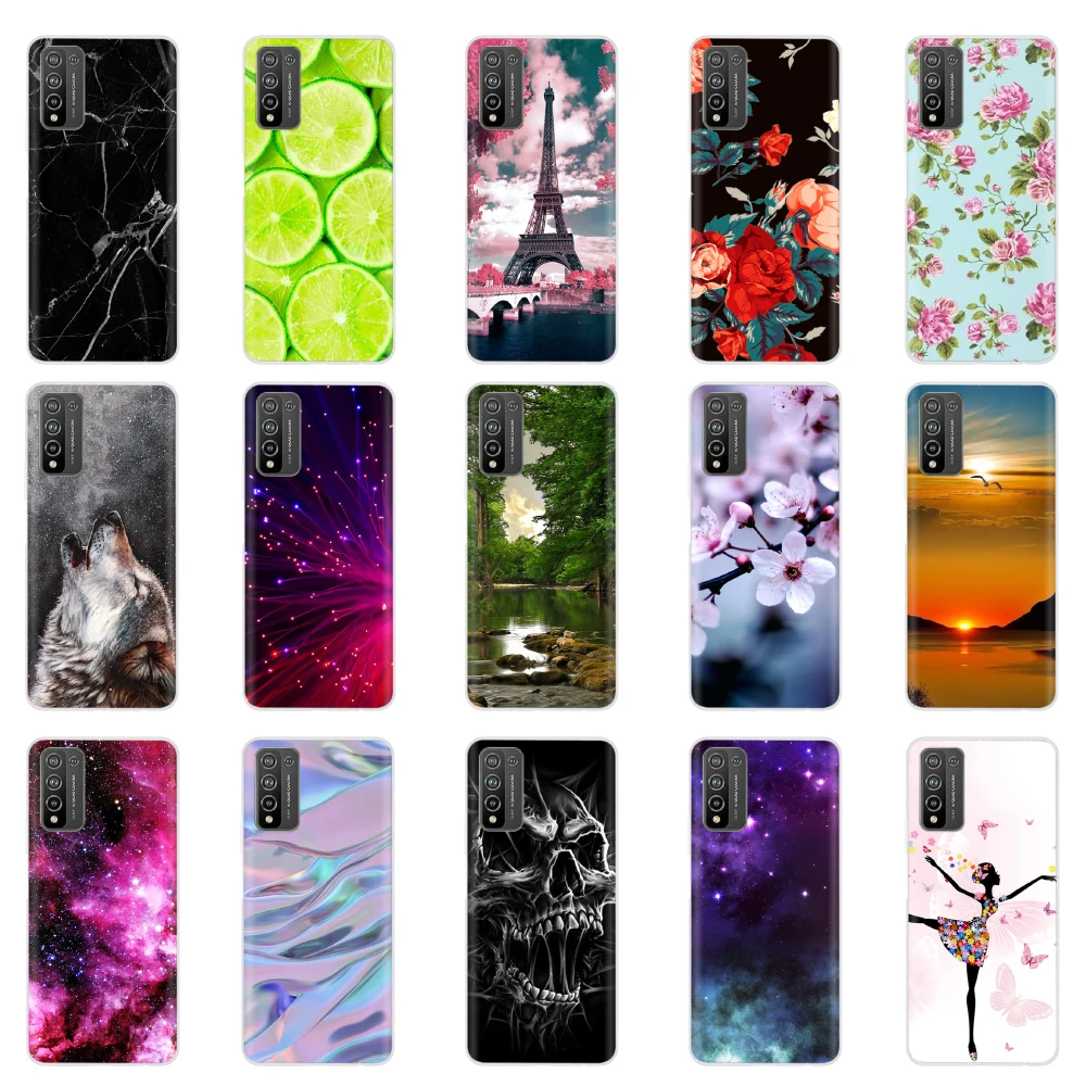 

for Xiaomi Poco M3 Silicon Case Soft TPU Back Cover for Poco M3 Cover for Xiaomi Poco M3 PocoM3 M 3 Coque Case Protective Bumper