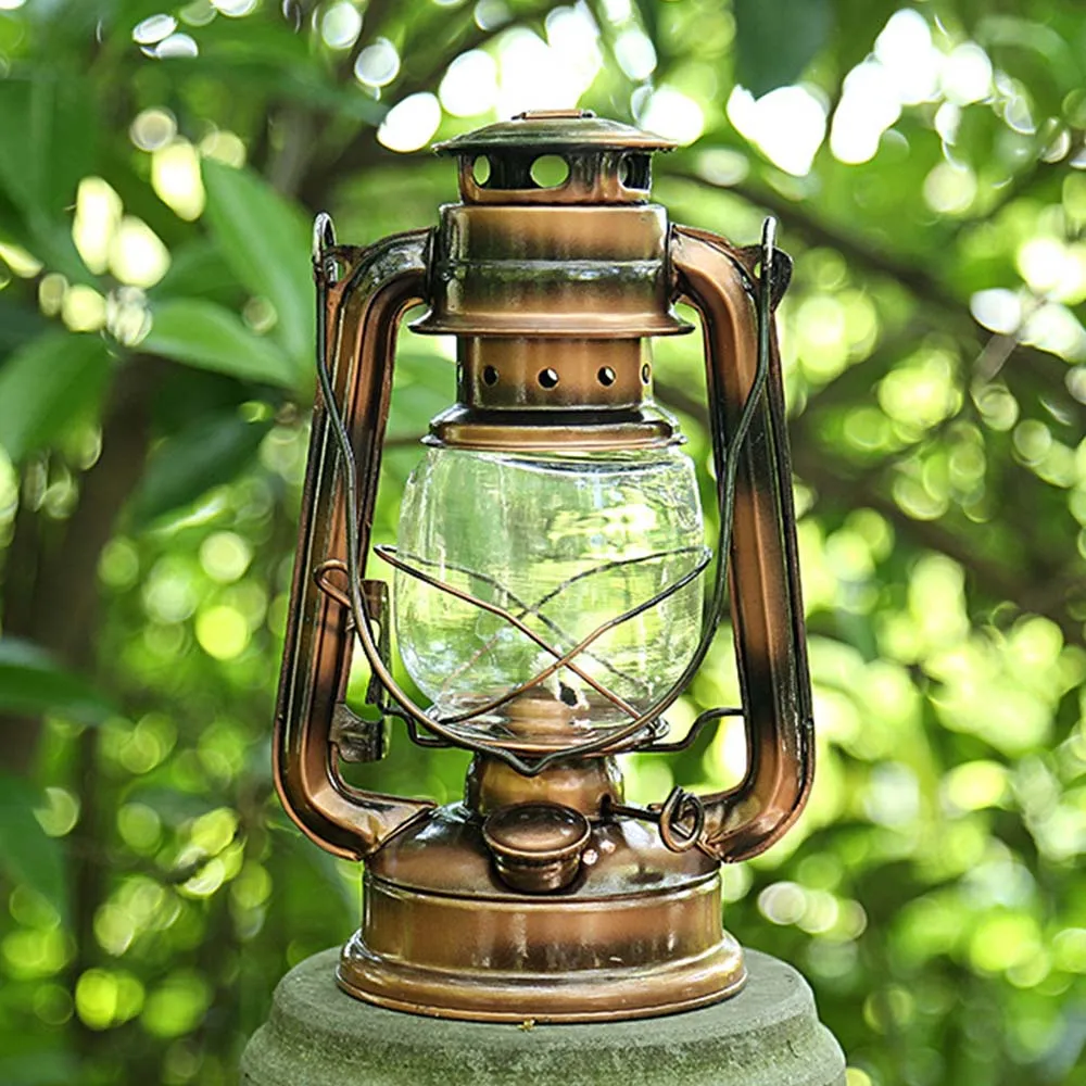 

25cm Retro Classic Kerosene Lamp Dimmable Kerosene Lanterns Wick Portable Lights Portable Lights Adornment
