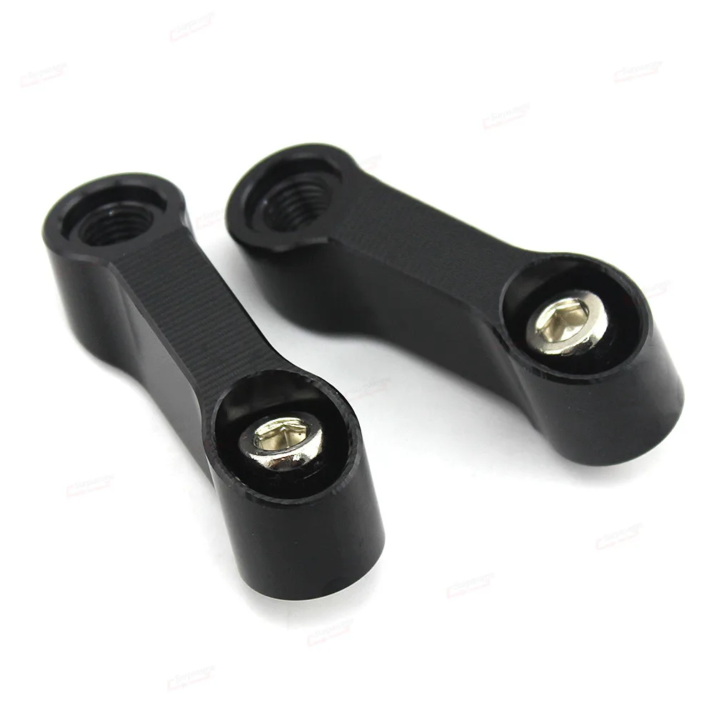 Переходник для установки на зеркало мотоцикла CNC 10 мм Адаптер заднего вида