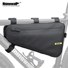 Rhinowalk 4L Водонепроницаемый раме велосипеда мешка для сбора пыли большой Ёмкость Треугольники сумка трубки велосипедной рамы сумка Велоспорт инструмент сумка аксессуар для велосипеда