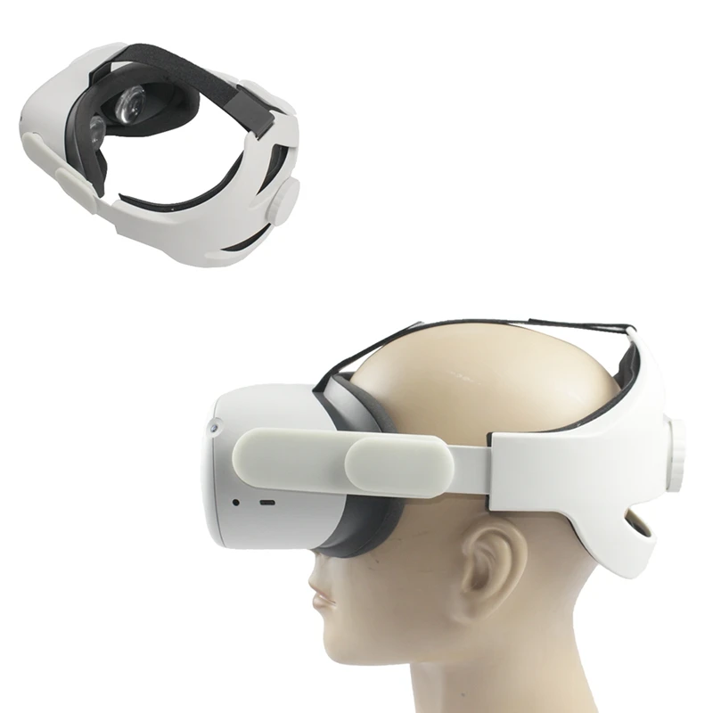 

Portable EVA Travel Protective Case VR Headband for Quest 2 VR Helmet with Adjustable Head Strap