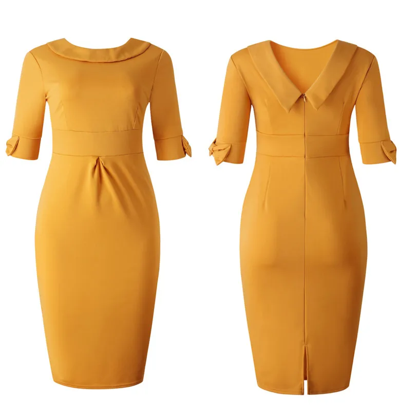 Африканские платья для женщин Летний стиль Офисная Леди размера плюс облегающее