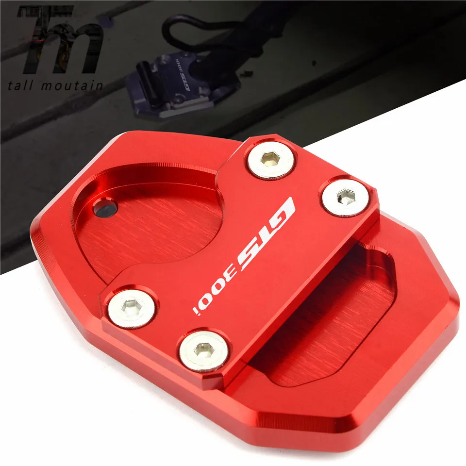 

New Design For SYM CRUISYM300 CRUISYM 300 GTS300 300i GTS300 Motorcycle Side Stand Enlarge Plate Kickstand Extension Pad