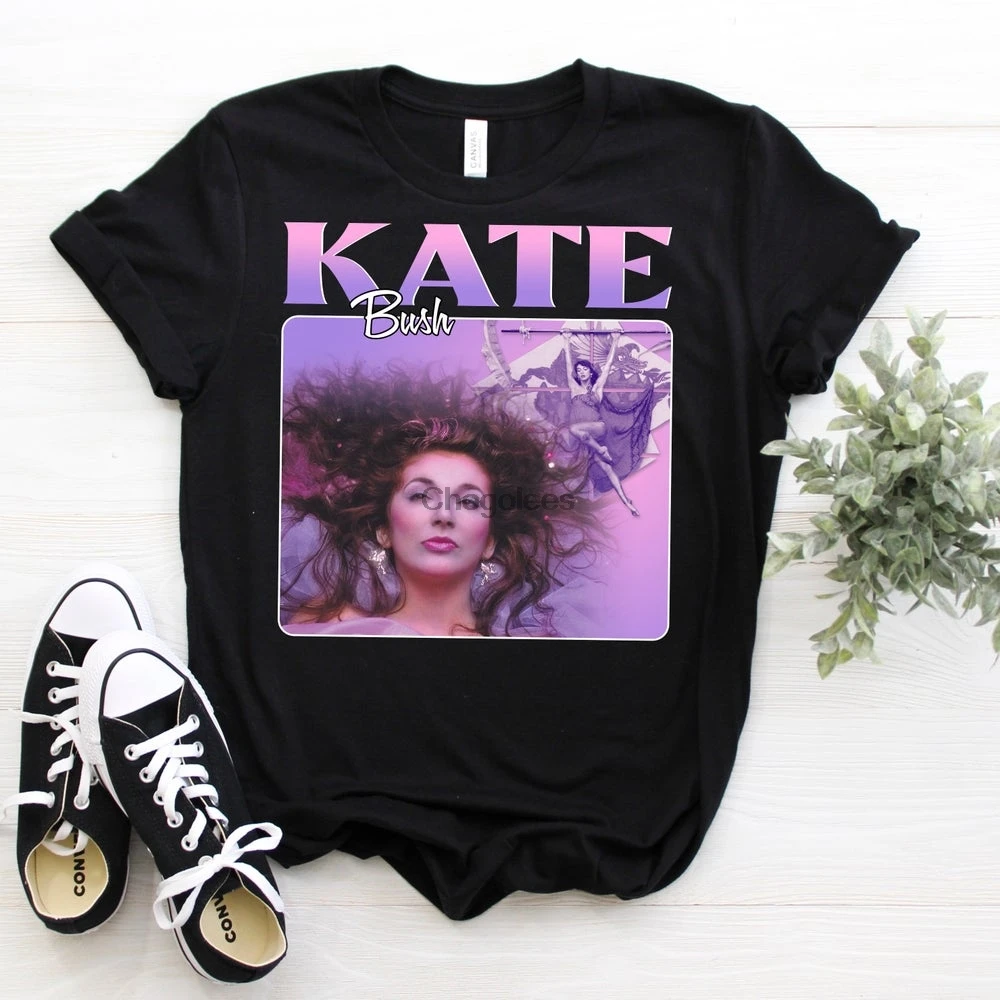 Kate Bush Hounds Of Love The Kick Inside футболка винтажный подарок на день рождения рубашка День
