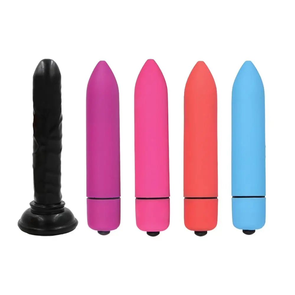 Sex Toys for Woman Adults Men Bullet G Spot Vibrator &amp Suction Cup Small Dildo Anal Butt Plug Erotic Product Intimate Goods Shop | Красота