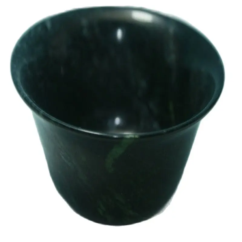 

Chinese Natural Jade Carved Beautiful Natural Color Bowls