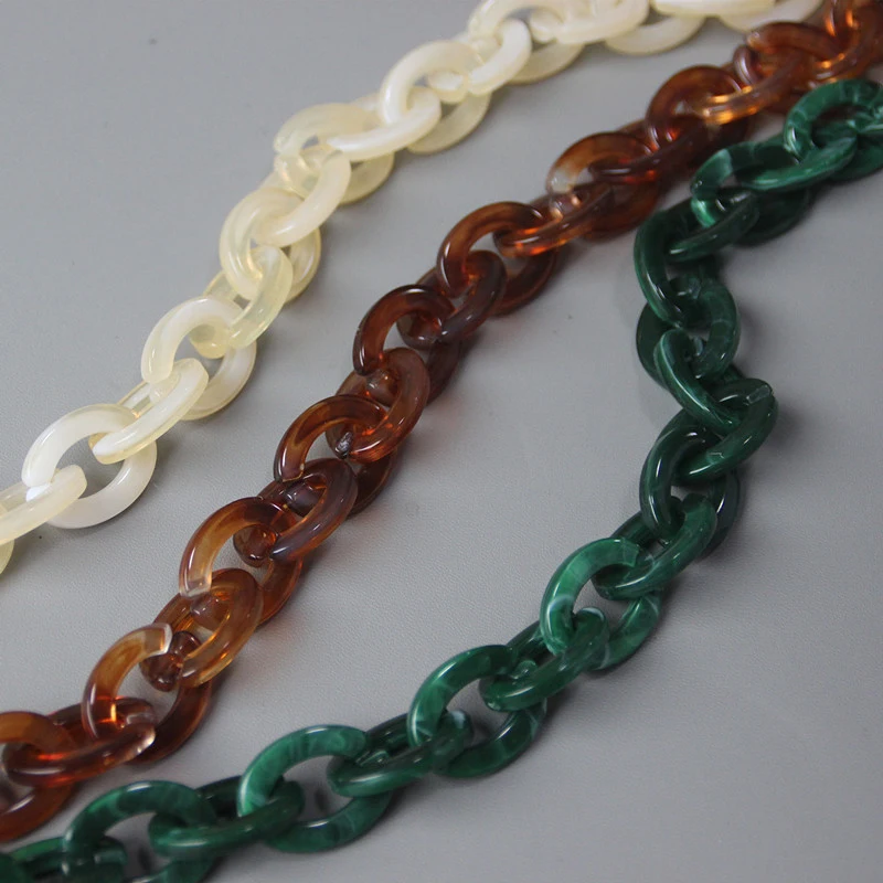 

Acrylic Woman Handbag Accessory Chain Fashion Detachable Luxury Bag Strap Women Clutch Shoulder Purse Chain Bag Accessories Hot