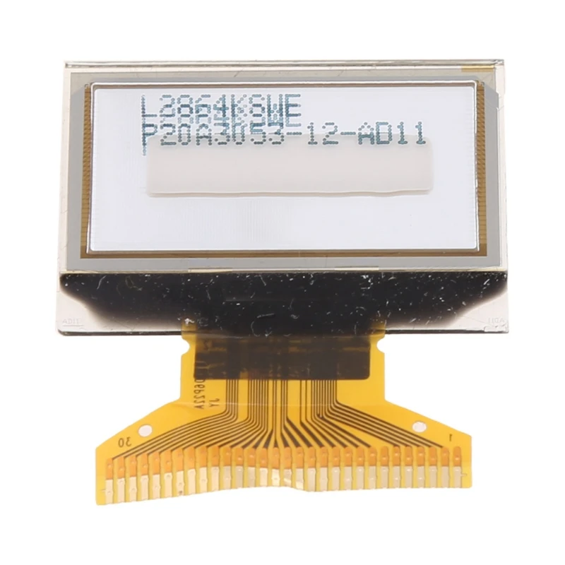 

2021 New 0.96" 30 Pin 128X64 OLED LCD White Display Module SPI Series SSD1306 for arduino