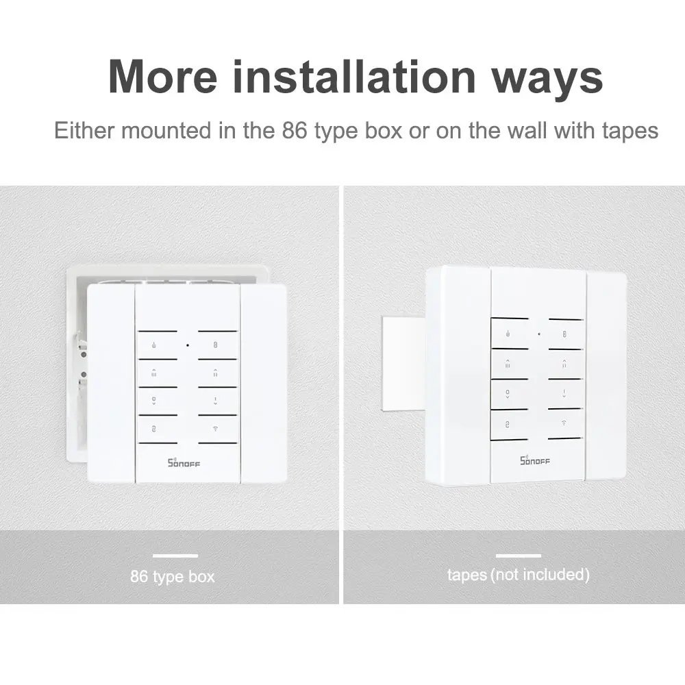 Пульт дистанционного управления Itead SONOFF RM433 переключатель с 8 клавишами работает