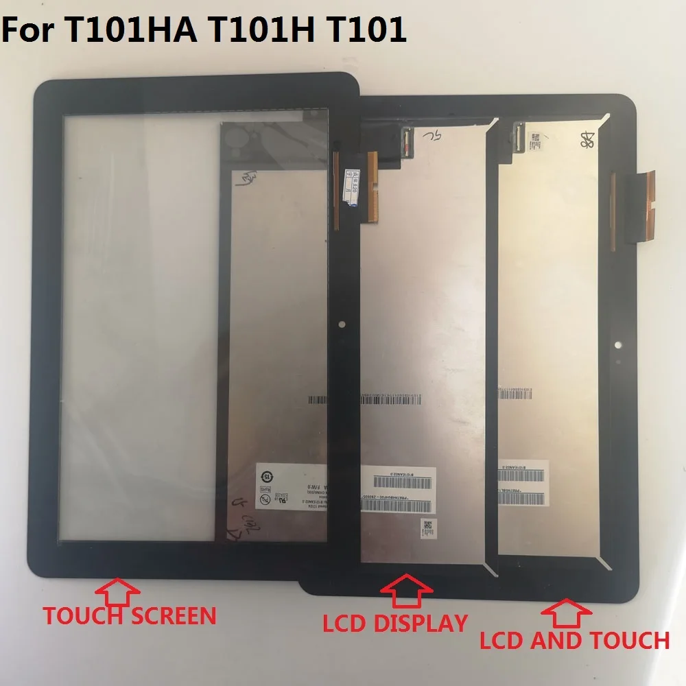 ЖК дисплей 10 1 дюйма для ASUS Transformer Book T101HA T101H T101 сенсорная панель дигитайзер