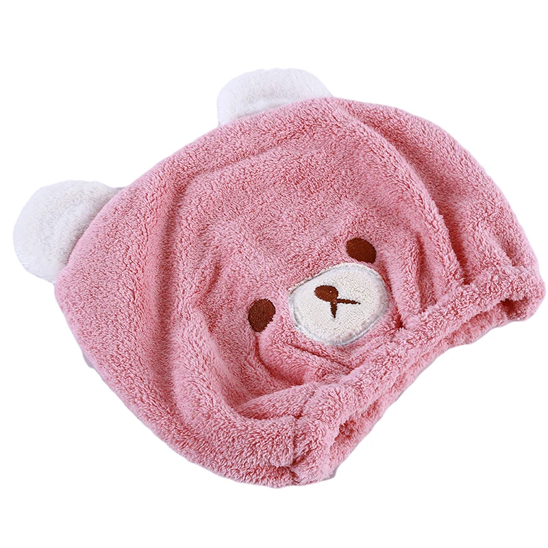 Шапка для быстрой сушки волос детский тюрбан из микрофибры полотенце шапочка